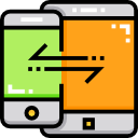 Switch between the mobile app & cloud.