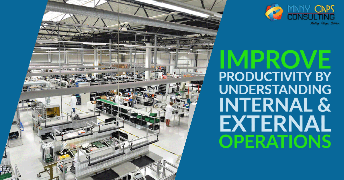 Improve productivity by understanding Internal & External Operations